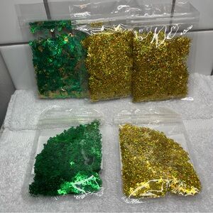Glitter/Confetti Pack of 5